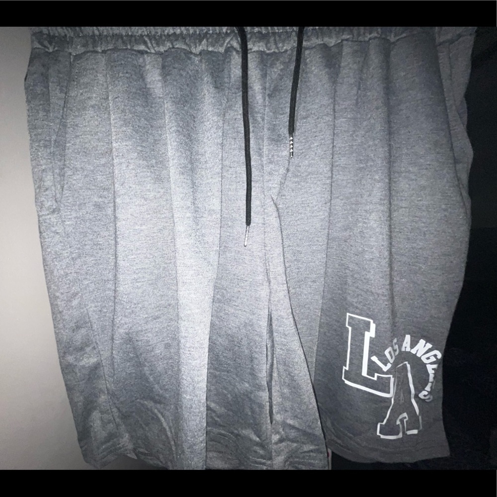 Shein LA mens basketball shorts!